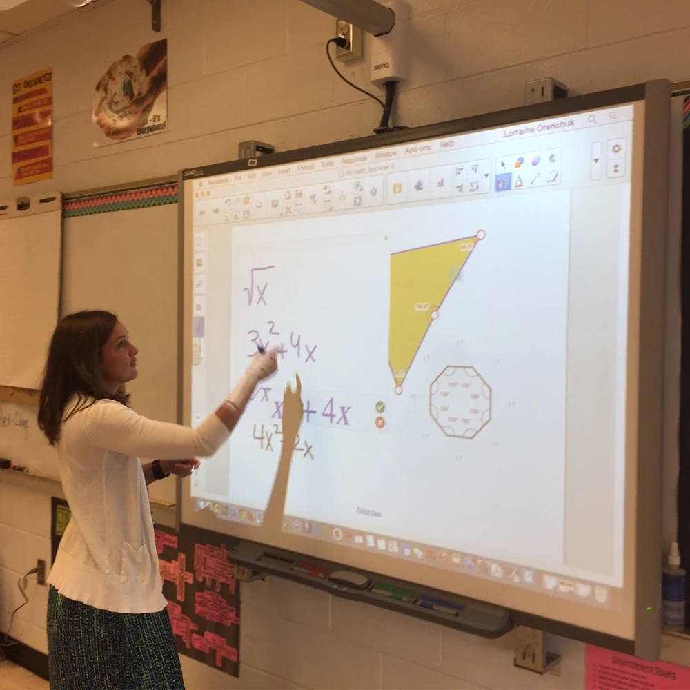 What is a touch smart whiteboard?